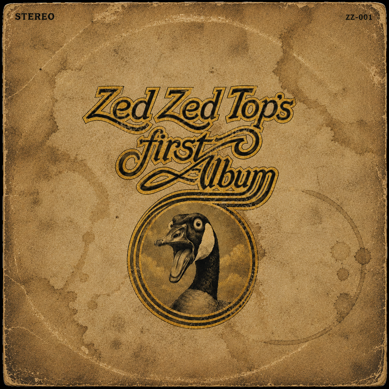 ZED ZED TOP'S FIRST ALBUM (Debut Album) - Zed Zed Top (1970)