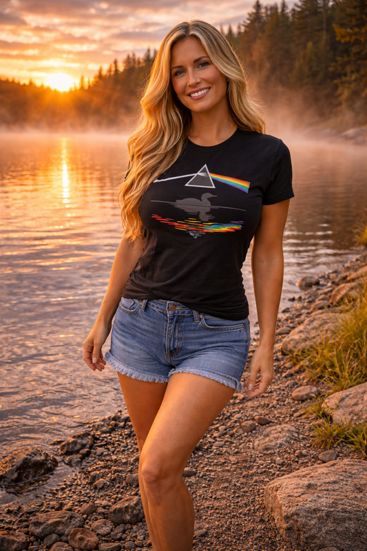 Lake Side of the Loon (Limited Edition) - Parody Vintage Retro Rock T-Shirt