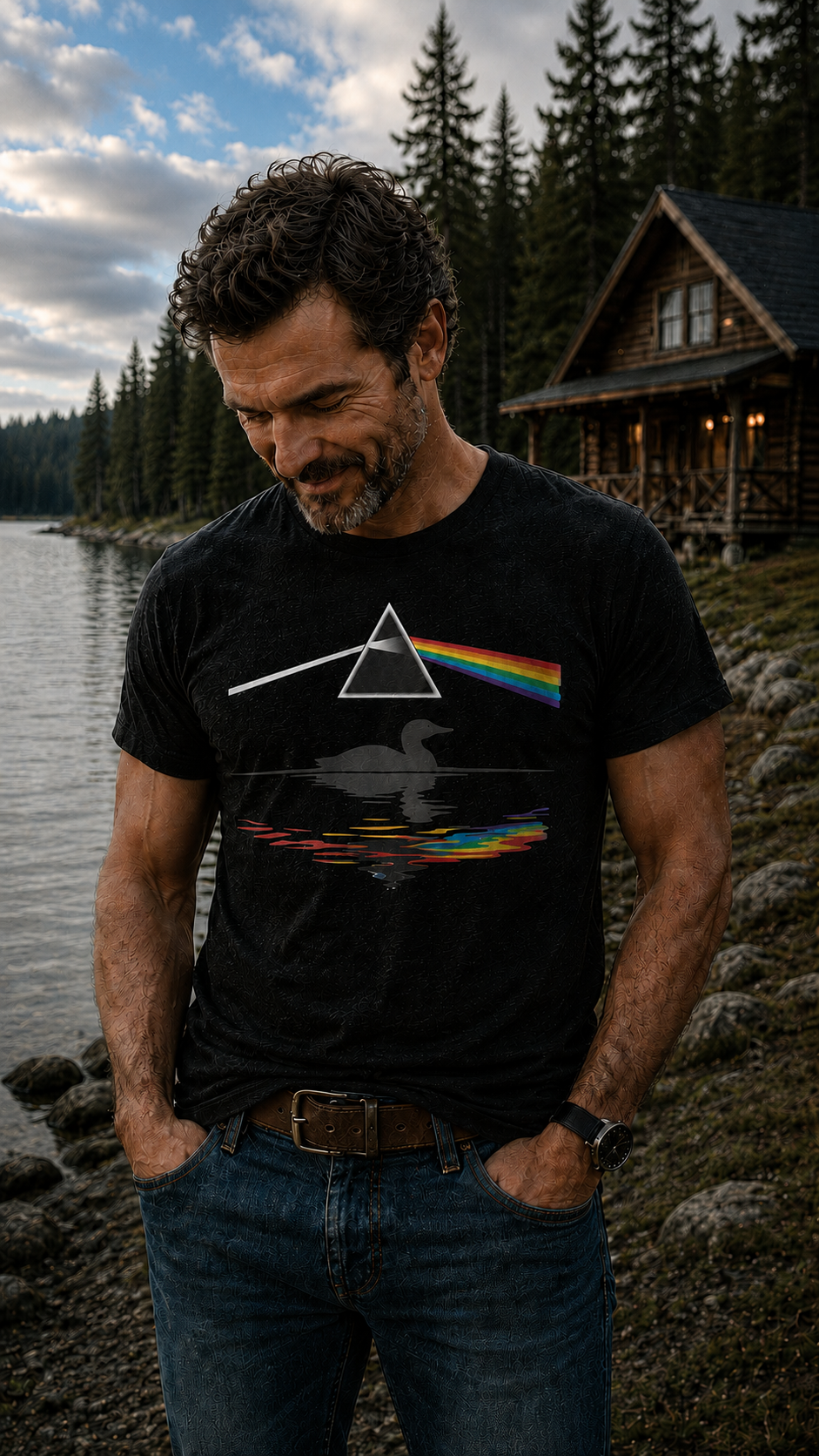 LAKE SIDE OF THE LOON T-Shirt - Link Lloyd (1972)