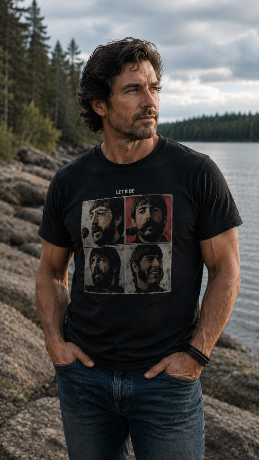LET'R BE (Farewell Concert) T-Shirt - The Beat Meatles (Fall 1964) - Relic Design Release